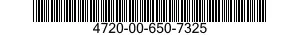4720-00-650-7325  4720006507325 006507325