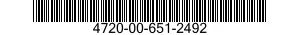 4720-00-651-2492  4720006512492 006512492
