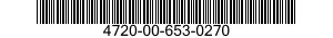 4720-00-653-0270  4720006530270 006530270