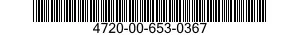 4720-00-653-0367  4720006530367 006530367