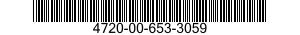 4720-00-653-3059  4720006533059 006533059