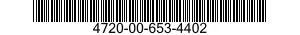 4720-00-653-4402  4720006534402 006534402