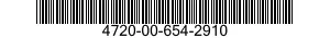 4720-00-654-2910  4720006542910 006542910