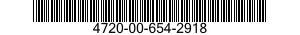 4720-00-654-2918  4720006542918 006542918