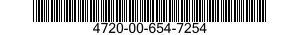4720-00-654-7254  4720006547254 006547254