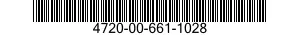4720-00-661-1028  4720006611028 006611028