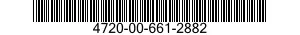 4720-00-661-2882  4720006612882 006612882