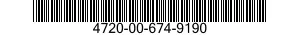 4720-00-674-9190  4720006749190 006749190