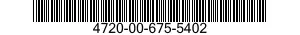 4720-00-675-5402  4720006755402 006755402