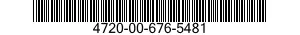 4720-00-676-5481  4720006765481 006765481
