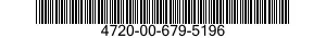 4720-00-679-5196  4720006795196 006795196
