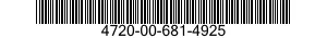 4720-00-681-4925  4720006814925 006814925