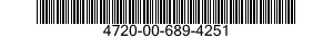 4720-00-689-4251  4720006894251 006894251