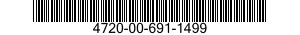 4720-00-691-1499  4720006911499 006911499