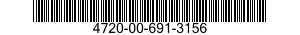 4720-00-691-3156  4720006913156 006913156