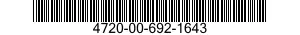 4720-00-692-1643  4720006921643 006921643