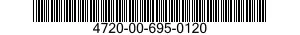 4720-00-695-0120  4720006950120 006950120