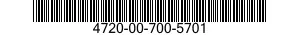 4720-00-700-5701  4720007005701 007005701