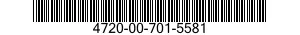 4720-00-701-5581  4720007015581 007015581
