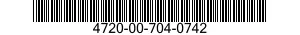4720-00-704-0742  4720007040742 007040742