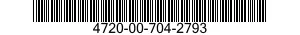 4720-00-704-2793  4720007042793 007042793