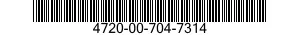 4720-00-704-7314  4720007047314 007047314