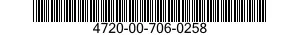 4720-00-706-0258  4720007060258 007060258