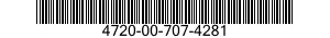 4720-00-707-4281 HOSE ASSEMBLY,NONMETALLIC 4720007074281 007074281