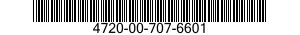 4720-00-707-6601  4720007076601 007076601