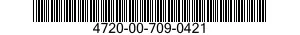 4720-00-709-0421  4720007090421 007090421