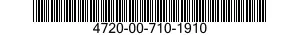 4720-00-710-1910  4720007101910 007101910