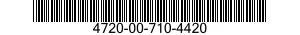 4720-00-710-4420 HOSE ASSEMBLY,METALLIC 4720007104420 007104420