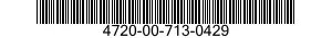 4720-00-713-0429  4720007130429 007130429