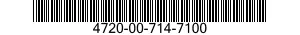 4720-00-714-7100 HOSE ASSEMBLY,NONMETALLIC 4720007147100 007147100