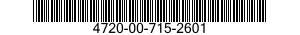 4720-00-715-2601  4720007152601 007152601