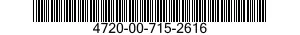 4720-00-715-2616  4720007152616 007152616