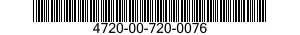 4720-00-720-0076  4720007200076 007200076