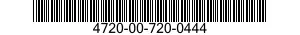 4720-00-720-0444  4720007200444 007200444