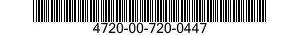 4720-00-720-0447  4720007200447 007200447