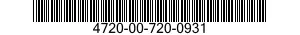 4720-00-720-0931  4720007200931 007200931