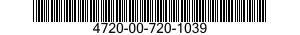 4720-00-720-1039  4720007201039 007201039