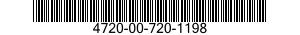 4720-00-720-1198  4720007201198 007201198