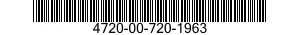 4720-00-720-1963  4720007201963 007201963