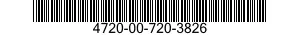4720-00-720-3826  4720007203826 007203826