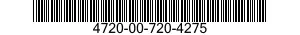 4720-00-720-4275  4720007204275 007204275
