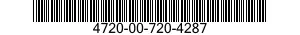 4720-00-720-4287  4720007204287 007204287