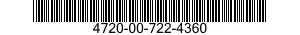 4720-00-722-4360  4720007224360 007224360