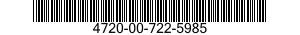 4720-00-722-5985  4720007225985 007225985