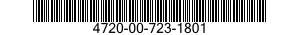 4720-00-723-1801 HOSE ASSY,PLASTIC 4720007231801 007231801