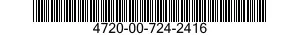 4720-00-724-2416  4720007242416 007242416